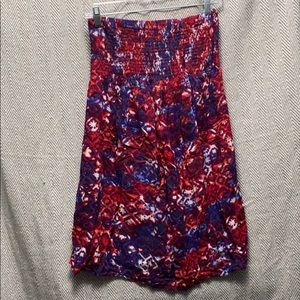 Strapless dress